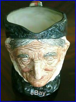 Very Rare 1937 Royal Doulton Toothless Granny Character Jug D5521 Perfect Cond