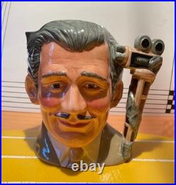 Very Rare Royal Doulton Large Character Jug Clark Gable D6709 1984