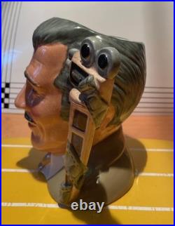 Very Rare Royal Doulton Large Character Jug Clark Gable D6709 1984