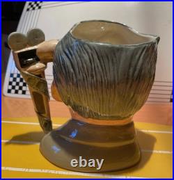 Very Rare Royal Doulton Large Character Jug Clark Gable D6709 1984