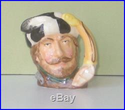 Very Rare Royal Doulton Miniature Trapper Character Jug Excellent Condition