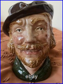 Vintage 1946 Royal Doulton Robin Hood 6 Porcelain Jug