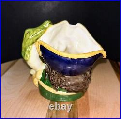 Vintage 1964 Captain Hook Royal Doulton porcelain Toby Jug D6601 Handpainted