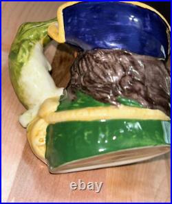 Vintage 1964 Captain Hook Royal Doulton porcelain Toby Jug D6601 Handpainted