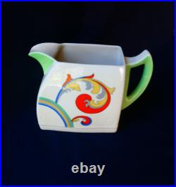 Vintage Art Deco Royal Doulton D5102 Syren Milk Jug 1931