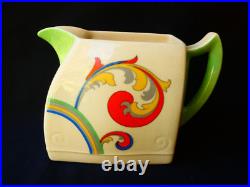 Vintage Art Deco Royal Doulton D5102 Syren Milk Jug 1931