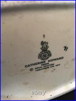 Vintage CATHERINE HOWARD Royal Doulton Large Toby Mug Jug 1977 England