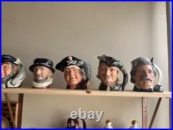 Vintage Collection Royal Doulton Toby Mug Jug 8 inch NO CHIPS