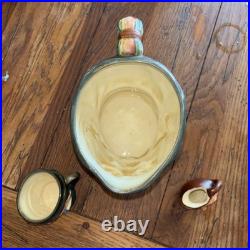 Vintage England Royal Doulton Jug Three Pieces Included Pouring Pitcher