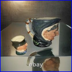 Vintage England Royal Doulton Jug Three Pieces Included Pouring Pitcher