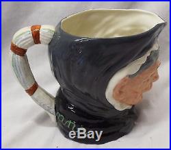 Vintage Large ROYAL DOULTON GRANNY Porcelain Character TOBY MUG JUG D5521