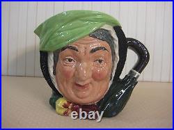 Vintage Large Royal Doulton Sairey Gamp Toby Jug / Mug, 6 Tall X 8 Widest