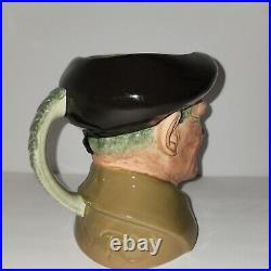 Vintage Monty Character Toby Jug Royal Doulton Marked A Perfect Condition Lg