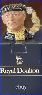 Vintage P. R. O. T. O. T. Y. P. E. Royal Doulton Pearly King D 6844 Toby Mug Jug 3.5