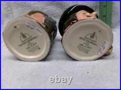 Vintage ROYAL DOULTON OLIVER CROMWELL & KING CHARLES Character Jug SET