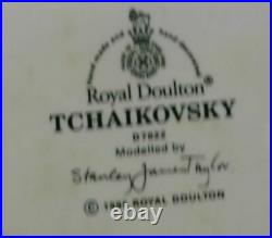 Vintage ROYAL DOULTON TCHAIKOVSKY large sizes CHARACTER JUG -EXCELLENT