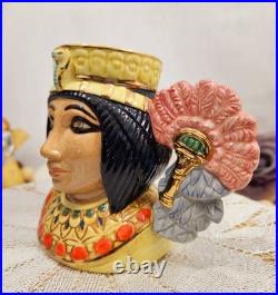 Vintage Rare Royal Doulton'Ankhesenamun' Small Character Jug