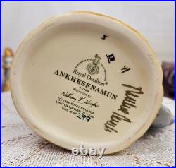 Vintage Rare Royal Doulton'Ankhesenamun' Small Character Jug