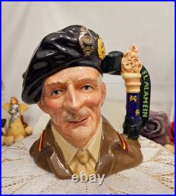 Vintage Rare Royal Doulton'Field Marshal Montgomery' Large Character Jug