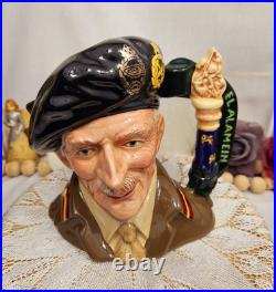 Vintage Rare Royal Doulton'Field Marshal Montgomery' Large Character Jug