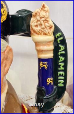 Vintage Rare Royal Doulton'Field Marshal Montgomery' Large Character Jug