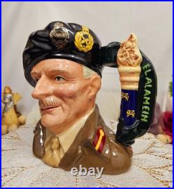 Vintage Rare Royal Doulton'Field Marshal Montgomery' Large Character Jug