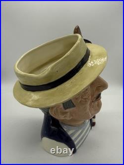 Vintage Royal Doulton 1963 Gondolier D 6589 Toby Mug Jug 8 inch W02