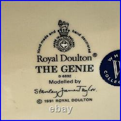 Vintage Royal Doulton 1991 The Genie D 6892 Toby Mug Jug 7 inch C02
