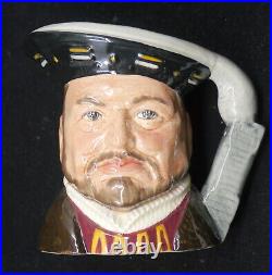 Vintage Royal Doulton King Henry VIII & 6 Wives Toby Mug, Jug Set, Complete