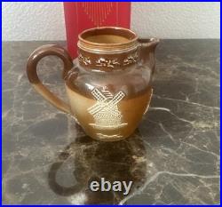 Vintage Royal Doulton Lambeth stoneware jug / pitcher early 20th century