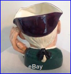 Vintage Royal Doulton Large 7.5 Character Jug'ard of'earing D6588 Toby Ex Con