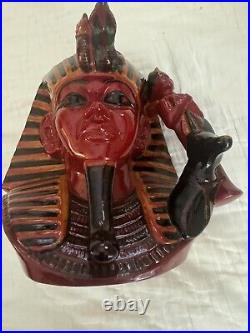 Vintage Royal Doulton Large Pharaoh Flambe Character Jug Limited Edition #1122