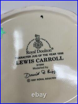 Vintage Royal Doulton'Lewis Carroll' Large Character Jug D7096
