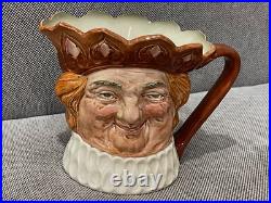 Vintage Royal Doulton Medium or Large Old King Cole Character Toby Jug Mug D6036