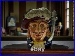 Vintage Royal Doulton Porthos Character Jug Large D6828, Limited 1988