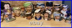 Vintage Royal Doulton Sairey Huge Lot Of Characters Rare And Vintage