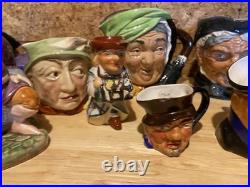 Vintage Royal Doulton Sairey Huge Lot Of Characters Rare And Vintage
