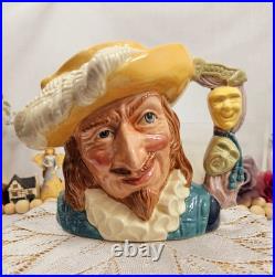 Vintage Royal Doulton'Scaramouche' Large Character Jug