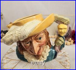 Vintage Royal Doulton'Scaramouche' Large Character Jug