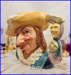 Vintage Royal Doulton'Scaramouche' Large Character Jug