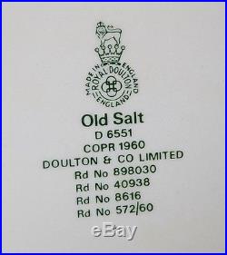 Vintage Royal Doulton Toby Jug Set Long John Silver & Old Salt Mint Collectibles