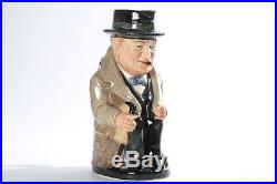 Vintage Royal Doulton Winston Churchill 9.25 Toby Mug Jug signed 1940 Michael