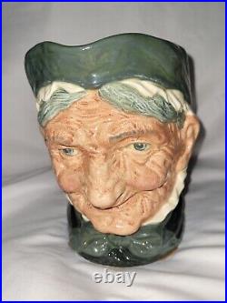 Vintage Royal Doulton one tooth GRANNY D5521 LARGE Toby Character Jug Early Mark