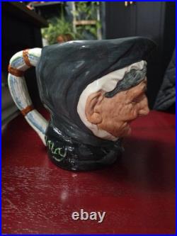 Vintage Royal Doulton toothless Granny Large Pitcher Toby pitcher d5521