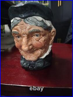 Vintage Royal Doulton toothless Granny Large Pitcher Toby pitcher d5521