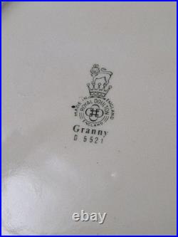 Vintage Royal Doulton toothless Granny Large Pitcher Toby pitcher d5521