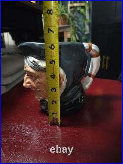 Vintage Royal Doulton toothless Granny Large Pitcher Toby pitcher d5521