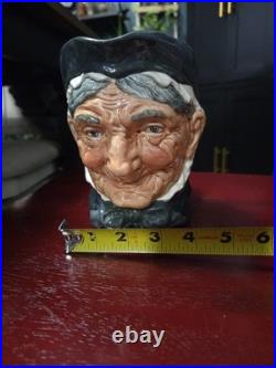 Vintage Royal Doulton toothless Granny Large Pitcher Toby pitcher d5521