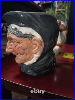 Vintage Royal Doulton toothless Granny Large Pitcher Toby pitcher d5521