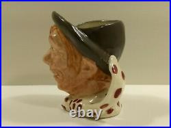 Vintage Small Rare Royal Doulton Jarge Mini 3.5 Toby Jug Character MINT